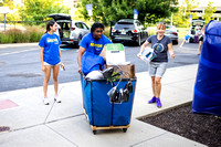 081723 MCOM Move In Day at Oak and Johnson Halls on August 17th