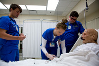 031016 NHS Students in Simulation Lab